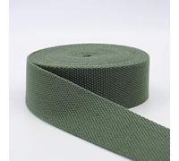 5 m Sangle Coton Lourd épais Vert Sapin (47) 3cm