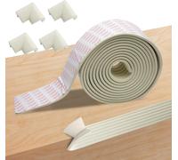 5 M Self-Adhesive Edge Protector,Extra Large Soft Foam Protection For Baby,Corner Protector With 4 Corners Included,For Baby Bed And Table Corners