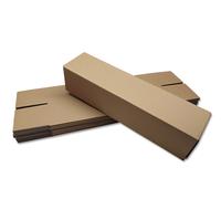 verpacking 5 tubes d'expédition carrés 64 x 11 x 11 cm