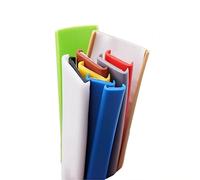 5 mètre U-Form Protection des bords Adhésif, Flexible TPE Placage Bois Couvre Chant, Bande de bord de meuble(Yellow,32mm)