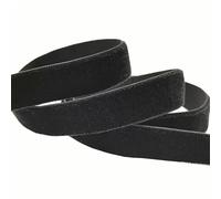 5 mètres 10 mm élastique velours sangle extensible ruban bricolage élastiques à cheveux décoration artisanale accessoires de couture-noir 10 mm