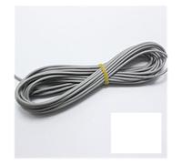 5 mètres 30 AWG fil de Silicone Flexible câble RC 11/0.08TS diamètre extérieur 0.8mm conducteur de fil électronique bricolage électrique(Gray)
