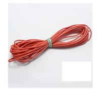 5 mètres 30 AWG fil de Silicone Flexible câble RC 11/0.08TS diamètre extérieur 0.8mm conducteur de fil électronique bricolage électrique(Rosso)