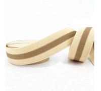 5 mètres 35mm de largeur bricolage couture ceinture élastique robe élastique ceinture élastique faisant des accessoires de vêtements de couture,Beige,35mm