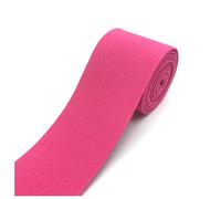 5 mètres 40mm élastique pour pantalon ceinture élastique sangle ceinture bricolage sous-vêtements vêtements accessoires de couture,Rose fluo,40mm