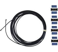 5 mètres de câble plat carré 2 x 0,75 mm² + 4 connecteurs de câble DC