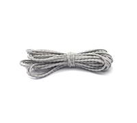 5 mètres de cordon élastique rond de 3 mm pour couture de fils extensibles, vêtements de bricolage, accessoires de couture,Gris,3 mm