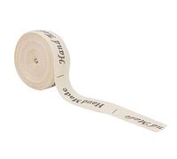 5 Mètres De Coton Ruban, 1.5cm Largeur Naturel Coton Main Fabriqué À La Main Ruban Présent Paquet Fournir Étiquette De Vêtement pour L'artisanat Emballage Cheveux Arc De