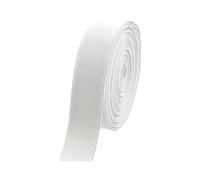 5 mètres de sangle élastique de 10 à 50 mm, pour pantalons, robes et accessoires de couture DIY (remplacement).,Blanc,38 mm