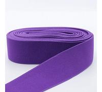 5 mètres Elastique Différentes Couleurs pour Boxer Jupe Sous-vêtement Doux Solide Bonne Qualité 40mm Mauve (18)