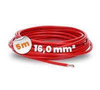 Lapp 4520046 H07V-K 16,0 mm² Rouge - Câble de câblage - Câble flexible - Câble simple en PVC - Toron 16 mm² - Câblage