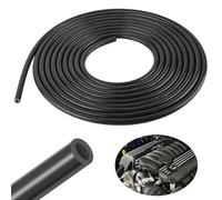 5 Mètres Tuyau à Vide en Silicone, Noir Durite de Depression, Tuyau en Silicone Haute Température, Durite Depression Air pour Tous Air, Eau, Turbines (ID 4mm, OD 8mm)
