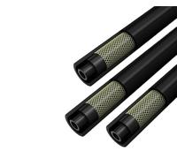 5 Mètres Tuyau FKM ou FPM (viton) / TRESSE ARAMIDE/CAOUTCHOUC - Carburant - Dimension intérieure 10mm - TRT-ECO 10 - DIN 73379-TYPE 3E