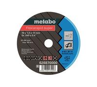 5 meules de tronçonnage Flexiarapid Super, Ø 76x1,0x10 mm, Inox pour meuleuse