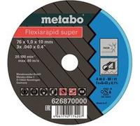 5 meules de tronçonnage Flexiarapid Super, Ø 76x1,0x10 mm, Inox pour meuleuse G