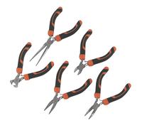 Magnusson PL114 - Set 5 mini pinces noir et orange