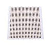 5 Minute for Fly Tying,500 pcs pêche leurre Yeux 3D pêche étanche Yeux appâts Bricolage Accessoire 3/4 / 5mm(m-Golden)