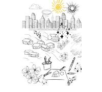 5 Minute in the City Write your Thoughts out Journal