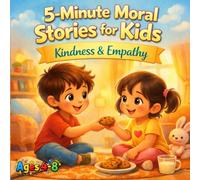 5-Minute Moral Stories for Kids: Kindness & Empathy: Short Bedtime Stories to Teach Compassion, Sharing and Understanding