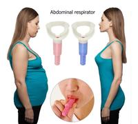 5 Minutes Gros Brûleur Abdominale Respirant Formateur Perte De Poids Minceur Taille Du Corps Augmenter La Capacité Pulmonaire Lifting Masseur Outils