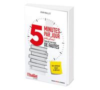 5 minutes par jour pas plus ! Pour ne plus faire de fautes - Jean Maillet - L'opportun Eds De - Poche - Méthode de langue