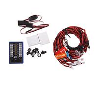 5 modèles de lumières de voiture Rc Ki assembler Kit de système d'éclairage Kit de système d'éclairage de frein de direction pour voiture Rc1/10 RC voiture/camion/chenille 1/10 HSP TAMIYA CC01 SCX10