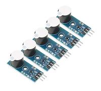 5 modules de Sonnerie Active 3,3 V - 5 V |Oscillateur intégré pour Alarme Rapide |Module Beeper pour projets de Carte de développement/Micro-contrôleur/minuterie |9012 piloté par