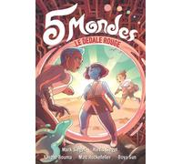 5 Mondes Le dédale rouge - Mark Siegel - Gallimard Bd - broché - Bande dessinée jeunesse