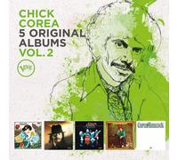 Chick Corea – 5 Original Albums Vol.2 – Coffret 5 CD – Import