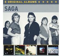 Saga – 5 Original Albums Vol. 2 – 5 CD – Import