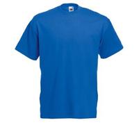 5 Ou 3 Pack Homme Fruit of the Loom 100% Coton T-Shirts Uni T-Shirts Haut