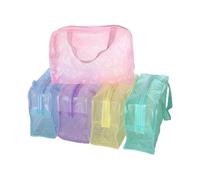 5 Pack Cosmetic Makeup Bag, Travel Makeup Cosmetic Bags, Toiletry Bag Transparent Luggage Pouch for Men Women