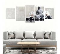 5 Pack Diamond Painting Adulte, DIY Diamant painting Orchidée Statue Broderie Diamant Kit Complet, Point de Croix Diamond Art Artisanat pour Débutants Chambre Decoration Murale 250x120cm B0-316