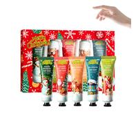 5 Pack Handcreme Set - Creme Main Noël, 5 Lot - pour femmes hommes - Lotion Hydratante Intensive pour Mains Sèches - Idéal comme pour anniversaire, Noël, Nouvel An