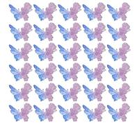 5 Packs Butterfly Nails Art Charmes Pour Bijoux Making Colorful Resin Nail Charms Nails Art Decoration Nail Supplies