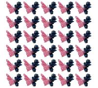 5 Packs Butterfly Nails Art Charmes Pour Bijoux Making Colorful Resin Nail Charms Nails Art Decoration Nail Supplies