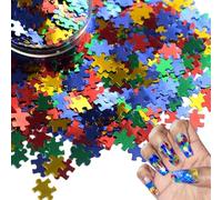 5 packs décalcomanies à ongles, mélanges couleurs 3D Holographic Sequins Nail Art Stamp, ultra-mince Paillettes Forme des paillettes pour l'art, le visage, le corps et la fabrication de bricolage, de