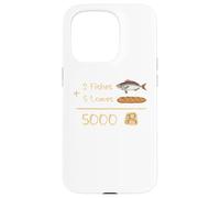 5 pains et 2 poissons verset de la Bible chrétiens hommes, femmes, enfants Coque pour iPhone 15 Pro