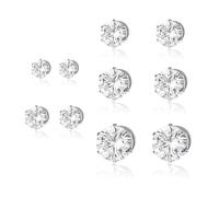 5 Pair Boucle D'Oreille Homme Aimant Boucle D Oreille Aimanté Homme Boucle AimantéE Homme Acier Inoxydable Boucle D'Oreilles Aimant Boucle D'Oreille Homme Aimant Boucle D Oreille Aimanté Homme