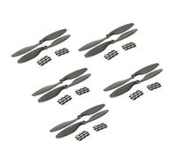5 Paires 1045 hélices à Trou carré Prop CW CCW Lame pour F450 F550 quadrirotor hélices d'avion Lame 10x4.5in hélices