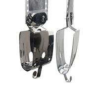 5 Paires 120 135 35mm Clips en Acier Inoxydable à Film Page négative avec Plomb Droit pour équipement de Traitement en Chambre Noire à séchage à l'air Film Negative Developing Finish Drying Clips