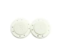5 paires de boutons de couture, aimants invisibles, fermetures magnétiques automatiques, adaptés aux loisirs créatifs,Blanc,26 mm