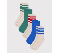 5 paires de chaussettes enfant en coton sport Petit Bateau - multicouleur - Taille 8/10 ans (pointure 31/34) P31/34 multicouleur