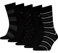 5 paires de chaussettes Tommy Hilfiger Hommes TH Men Giftbox 5P taille 39 - 46 Business Giftbox , Couleur:Black, Chaussettes & Bas:43-46
