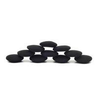 5 paires de coussinets pour écouteurs intra-auriculaires Black 48mm
