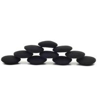 5 paires de coussinets pour écouteurs intra-auriculaires Black 50mm