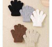 5 paires de gants d'hiver à cinq doigts pour tout-petits, gants tricotés épais et résistants au froid pour enfants 5 paires -1-2Y,5 paires -2-3Y,1 paire de packs d'essai aléatoires - 2-3 ans,5 paires 