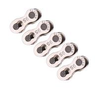 5 paires de maillons de chaîne à dégagement rapide pour vélo robuste, connecteurs de chaîne de vélo, connecteur de Joint magique de chaîne de vélo pour 8/9/10 vitesses (Pas de vitesse standard 9)