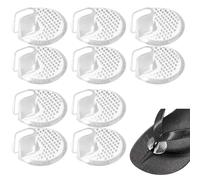 5 Paires de Protection Orteil Tong en Silicone, Coussinets Transparents et Antidérapants pour Sandales, Protège Orteil Silicone Auto-adhésif pour Soulager la Douleur et les Frottements