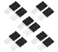 5 Paires de Transistors Audio Noirs Haute Performance 2SA1943 2SC5200